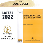 Kaedah-Kaedah Mahkamah 2012 [PU(A) 205/2012]