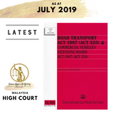 Road Transport Act 1987 (Act 333) & Commercial Vehicles Licensing Board Act 1987 (Act 334) [As at 25th July 2019]