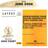 Federal Territory of Kuala Lumpur Land Rules 1995  (As At 20th June 2005)