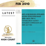 Enforcement Agency Integrity Commission Act 2009 (Act 700) (Hingga 1 Februari 2010)