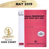 Legal Profession Act 1976 (Act 166) CLP Series (As At 10th May 2019)