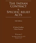 The Indian Contract & Specific Relief Acts, 16th Edition (Set of 2 Volumes) freeshipping - Joshua Legal Art Gallery - Professional Law Books