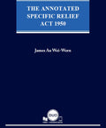 The Annotated Specific Relief Act 1950 freeshipping - Joshua Legal Art Gallery - Professional Law Books