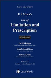 U N Mitra's Law of Limitation and Prescription (Set of 2 Volumes) freeshipping - Joshua Legal Art Gallery - Professional Law Books