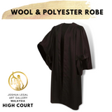 Barrister Robe (Wool & Polyester) | Ready Stock