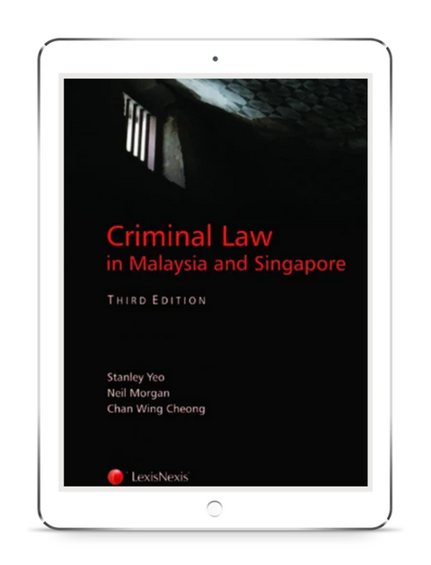 Criminal Law in Malaysia and Singapore, 3rd Edition | E-Book