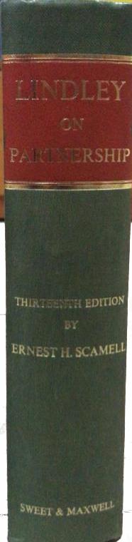 Lindley on Partnership, 13th Edition freeshipping - Joshua Legal Art Gallery - Professional Law Books