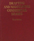Drafting and Negotiating Commercial Leases, 3rd Edition freeshipping - Joshua Legal Art Gallery - Professional Law Books