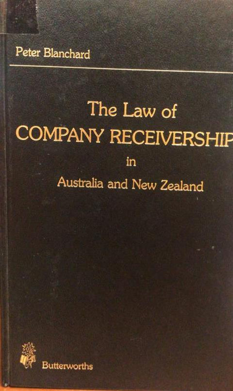 The Law of Company Receivership in Australia and New Zealand freeshipping - Joshua Legal Art Gallery - Professional Law Books