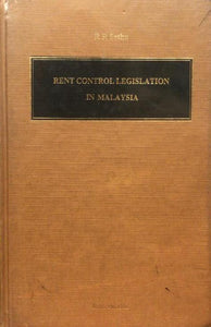 Rent Control Legislation in Malaysia freeshipping - Joshua Legal Art Gallery - Professional Law Books