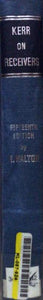 Kerr On Receivers, 15th Edition freeshipping - Joshua Legal Art Gallery - Professional Law Books