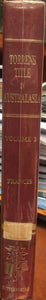 Torrents Title in Australia Volume 2 freeshipping - Joshua Legal Art Gallery - Professional Law Books