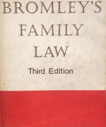 Bromley's Family Law, 3rd Edition (1966) freeshipping - Joshua Legal Art Gallery - Professional Law Books