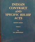 Indian Contract and Specific Relief Acts, 11th Edition, Volume 2 (1994) freeshipping - Joshua Legal Art Gallery - Professional Law Books