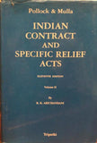 Indian Contract and Specific Relief Acts, 11th Edition, Volume 2 (1994) freeshipping - Joshua Legal Art Gallery - Professional Law Books