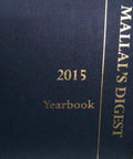 Mallal's Digest, 5th Edition Yearbook freeshipping - Joshua Legal Art Gallery - Professional Law Books