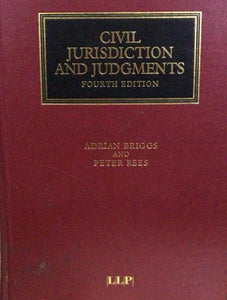 Civil Jurisdiction and Judgements, 4th Edition freeshipping - Joshua Legal Art Gallery - Professional Law Books