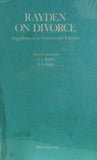 Rayden on Divorce Supplement to 14th Edition freeshipping - Joshua Legal Art Gallery - Professional Law Books