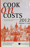 Cook on Costs 2012 freeshipping - Joshua Legal Art Gallery - Professional Law Books