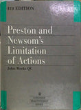 Preston & Newsom Limitation of Actions, 4th Edition freeshipping - Joshua Legal Art Gallery - Professional Law Books