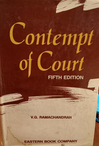 Contempt Of Court (Fifth Edition) freeshipping - Joshua Legal Art Gallery - Professional Law Books
