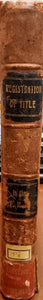Registration Of Title In The Federal Malay States freeshipping - Joshua Legal Art Gallery - Professional Law Books