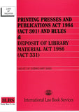 Printing Presses & Publications Act 1984 and Rules & Deposit of Library Material Act 1986 [As At 15th February 2022]