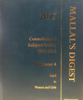 Mallal's Digest, 5th Edition 2015 freeshipping - Joshua Legal Art Gallery - Professional Law Books