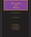 Williams on Wills (2 Vol Sets) freeshipping - Joshua Legal Art Gallery - Professional Law Books