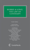 Borrie and Lowe: The Law of Contempt, 4th Edition