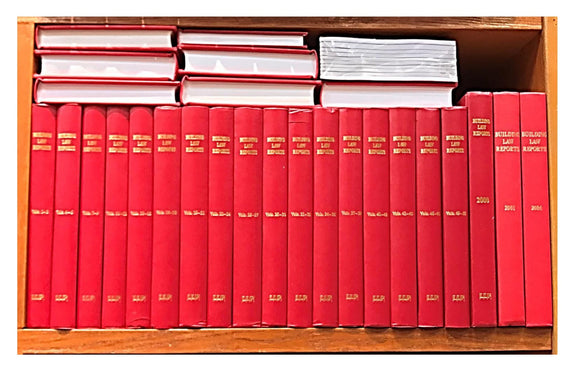 Building Law Reports freeshipping - Joshua Legal Art Gallery - Professional Law Books