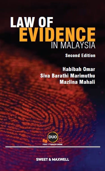 Law Of Evidence In Malaysia freeshipping - Joshua Legal Art Gallery - Professional Law Books