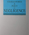 Charlesworth & Percy on Negligence, 12th Edition and 3rd Supplement freeshipping - Joshua Legal Art Gallery - Professional Law Books