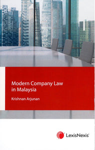 Modern Company Law In Malaysia freeshipping - Joshua Legal Art Gallery - Professional Law Books