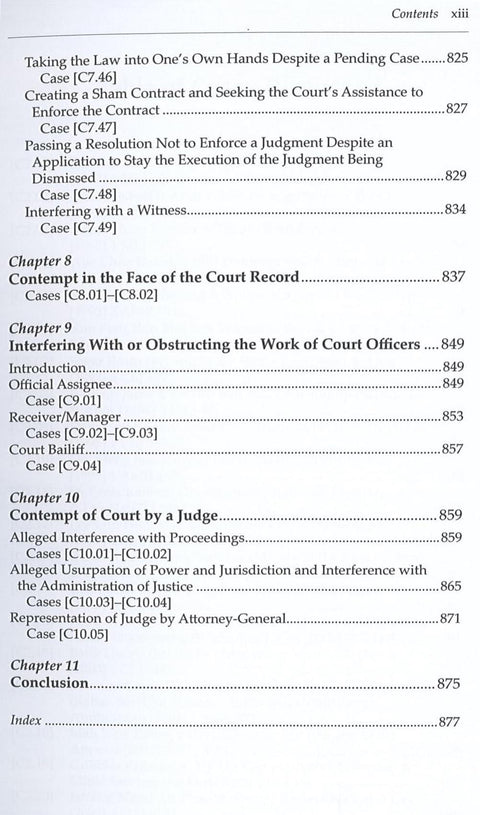 Casebook on Contempt of Court in Malaysia freeshipping - Joshua Legal Art Gallery - Professional Law Books