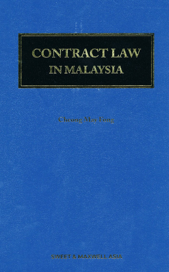 Buy Contract Law In Malaysia by Cheong May Fong Law Books Malaysia