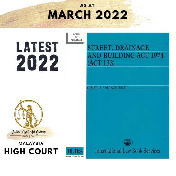 Street, Drainage and Building Act 1974 (Act 133) [As At 15th March 2022]