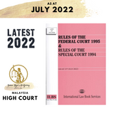 Rules of the Federal Court 1995 & Rules of the Special Court 1994 [As at 15th July 2022]