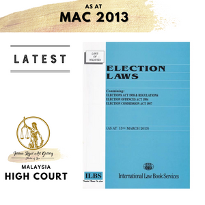 Elections Laws (As at 15th March 2013)