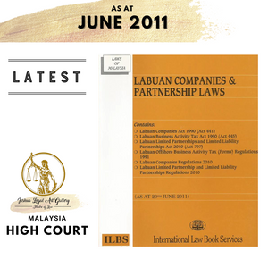Labuan Companies & Partnership Laws (As at 20th June 2011)