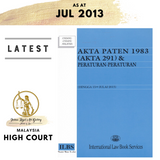 Akta Paten 1983 (Akta 291) & Peraturan-Peraturan (Hingga 15hb Julai 2013)