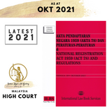 Akta Pendaftaran Negara 1959 (Akta 78) & National Registration Act 1959 (Act 78) [Hingga 20hb Oktober 2021]