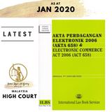 Akta Perdagangan Eletronik 2006 (Akta 658) & Electronic Commerce Act 2006 (Act 658) [Hingga 5hb JANUARI 2020]