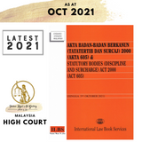 Akta Badan-Badan Berkanun (Tatatertib Dan Surcaj) 2000 (Akta 605) [Hingga 5hb Oktober 2021]
