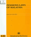 PENSIONS LAW OF MALAYSIA freeshipping - Joshua Legal Art Gallery - Professional Law Books
