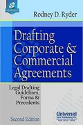 Drafting Corporate and Commercial Agreements: Legal Drafting, Guidelines, Form & Precedents freeshipping - Joshua Legal Art Gallery - Professional Law Books