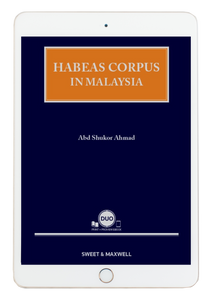Habeas Corpus In Malaysia by Abd Shukor (E-Book)