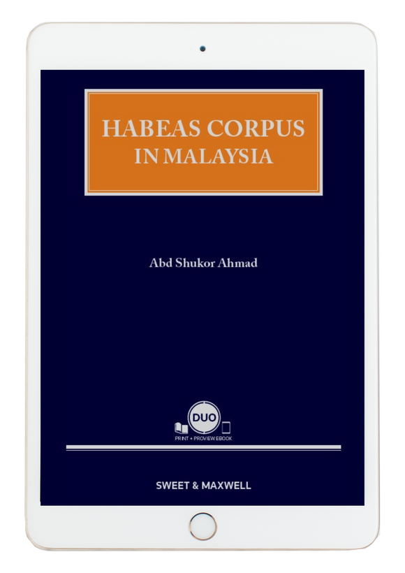 Habeas Corpus In Malaysia by Abd Shukor (E-Book)