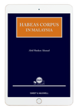 Habeas Corpus In Malaysia by Abd Shukor (E-Book)