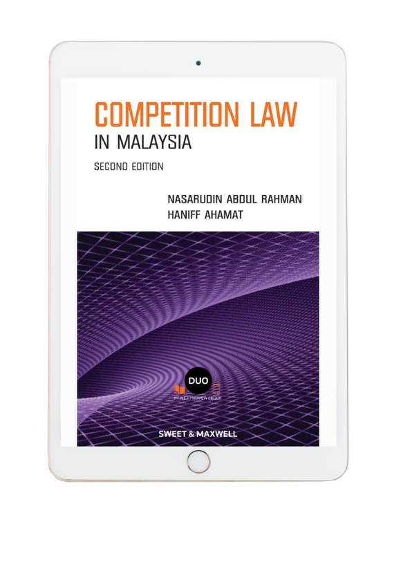 Competition Law in Malaysia, Second Edition (E-Book)